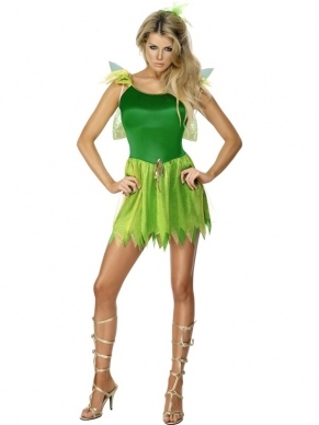 Woodland Fairy Bosfee Dames Kostuum