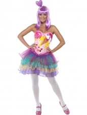 Candy Queen Katy Perry Dames Kostuum Sale