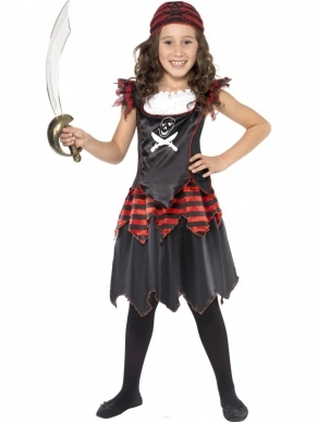 Stoere Piraten Meisjes Kostuum