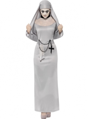 Aanbieding Gothic Nonnen Verkleedkleding