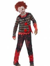 Deluxe Zombie Clown Halloween Kostuum Aanbieding