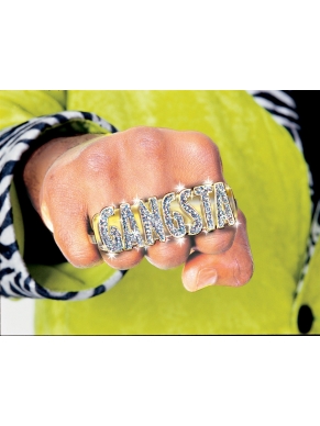 Bling bling gangsta ring 