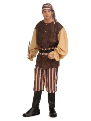 Kostuum piraat Carribean man