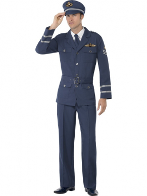 Aanbieding WW2 Air Force Captain Kostuum