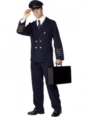 Aanbieding Piloten Heren Verkleedkleding