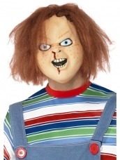 Aanbieding Chucky Masker met Haar