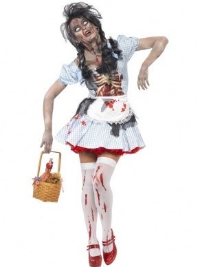 Horror Zombie Dorothy Tovenaar van Oz Verkleedkleding
