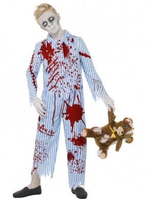 Zombie Pyjama Boy Jongens Halloween Verkleedkleding