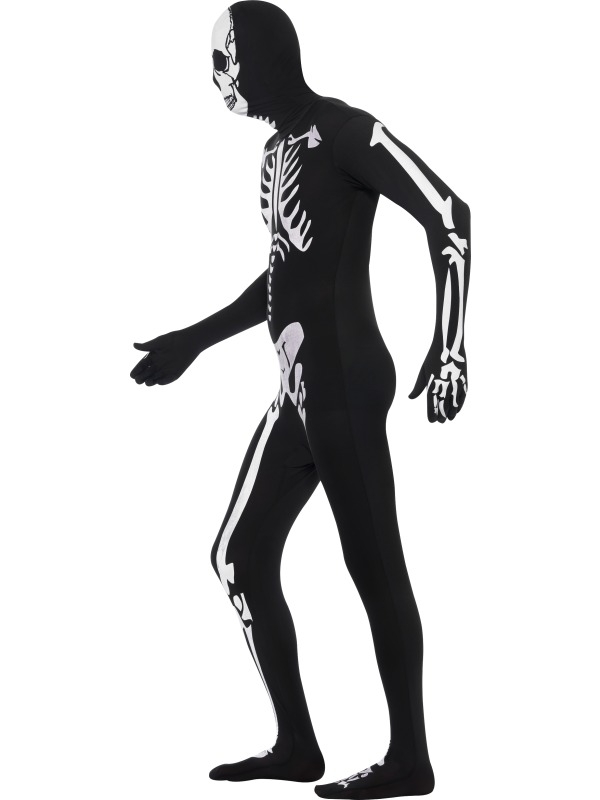 Robijn meditatie gewicht Skeleton Glow in the Dark Morphsuit Halloween Kostuum